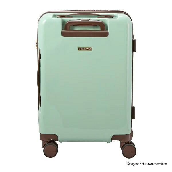ちいかわ ジッパータイプ スーツケース  ( ミントサークル)  Sサイズ