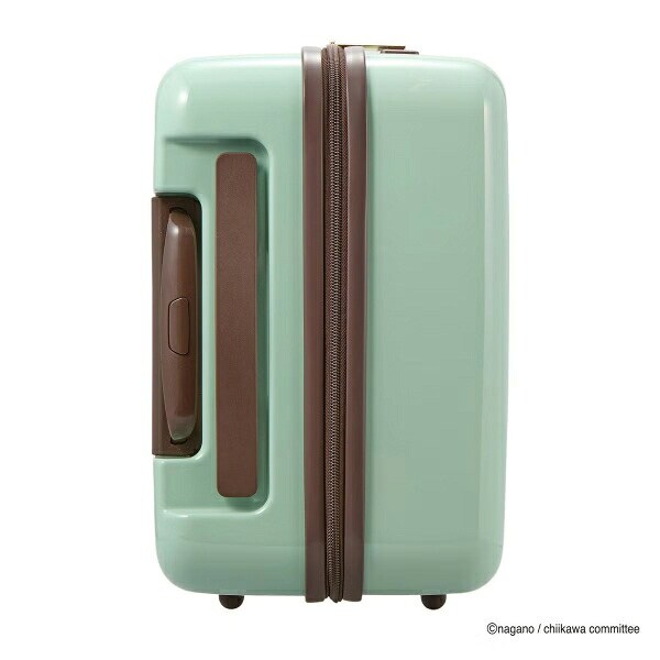 ちいかわ ジッパータイプ スーツケース  ( ミントサークル)  Sサイズ