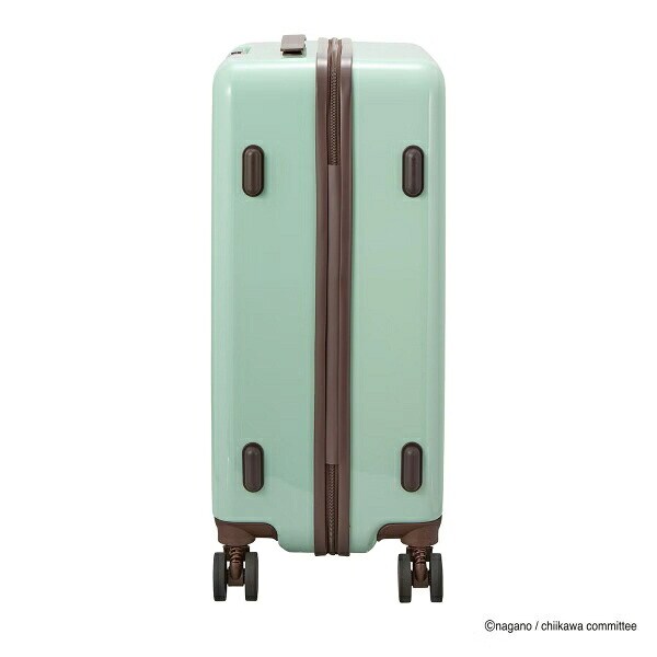 ちいかわ ジッパータイプ スーツケース  ( ミントサークル)  Mサイズ