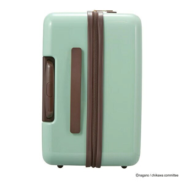 ちいかわ ジッパータイプ スーツケース  ( ミントサークル)  Mサイズ