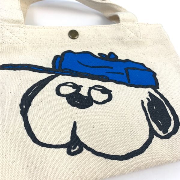 スヌーピー peanuts ミニトート バッグ ベージュ 　 　