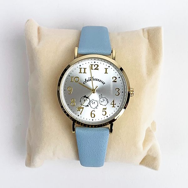 dショッピング |ちいかわ デザイン 腕時計 ブルー 時計 ウォッチ 