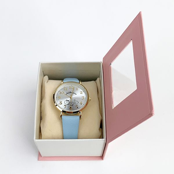 dショッピング |ちいかわ デザイン 腕時計 ブルー 時計 ウォッチ