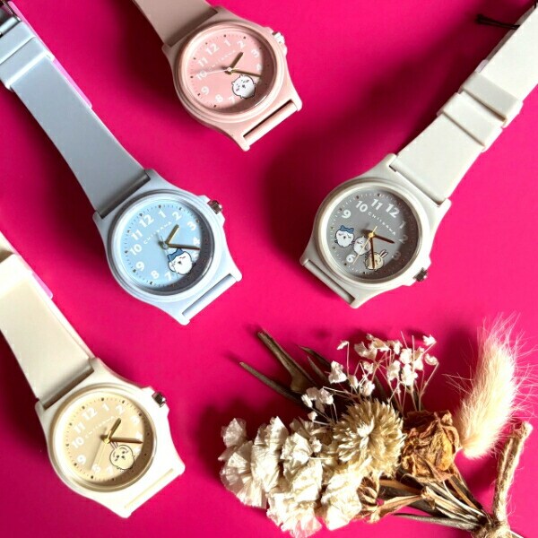 ちいかわ PVCウォッチ ピンク 腕時計 ファッション