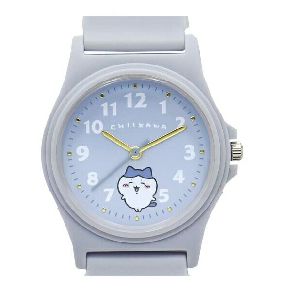 ちいかわ ハチワレ PVCウォッチ ブルー 腕時計 ファッション