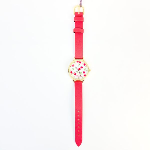 サンリオ  ハローキティ さくらんぼウォッチ re 腕時計 キティちゃん レッド グッズ 日本製