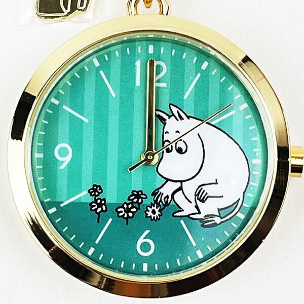ムーミン チャーム付き キーチェーンウォッチ 時計 キーホルダー  MOOMIN