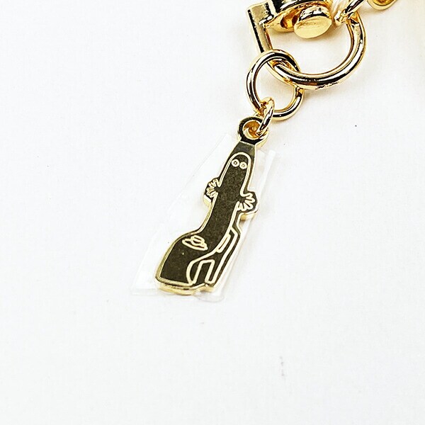 ムーミン チャーム付き キーチェーンウォッチ スナフキン 時計 キーホルダー  MOOMIN