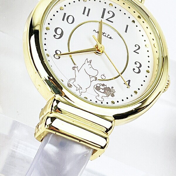 ムーミン アクリルバングルウォッチ(ホワイト) 時計 MOOMIN
