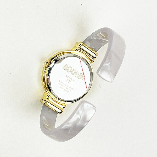 ムーミン アクリルバングルウォッチ(ホワイト) 時計 MOOMIN