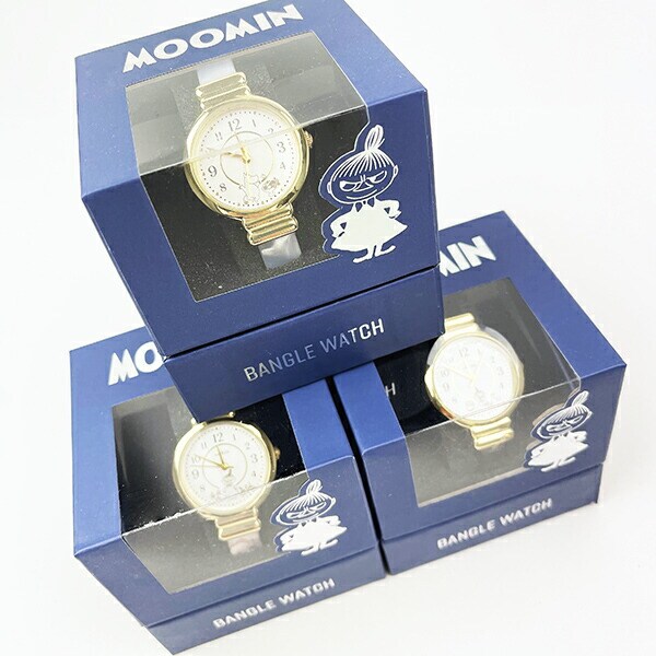 ムーミン アクリルバングルウォッチ(ホワイト) 時計 MOOMIN