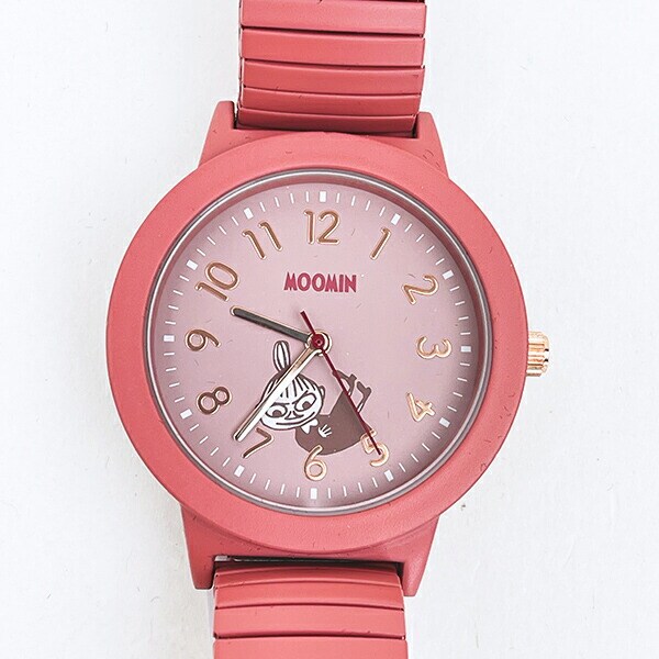 ムーミン リトルミイ ジャバラウォッチ 腕時計 レッド MOOMIN