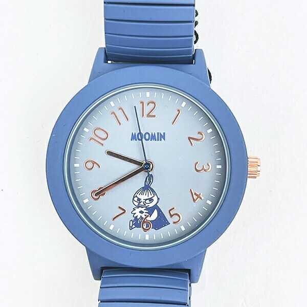 ムーミン リトルミイ ジャバラウォッチ 腕時計 ネイビー MOOMIN