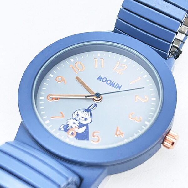 ムーミン リトルミイ ジャバラウォッチ 腕時計 ネイビー MOOMIN