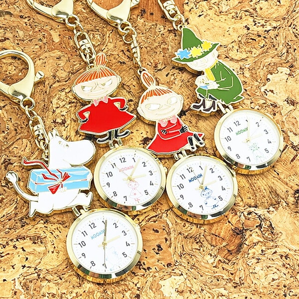 ムーミン キーチェーンウォッチ 時計 懐中時計 MOOMIN