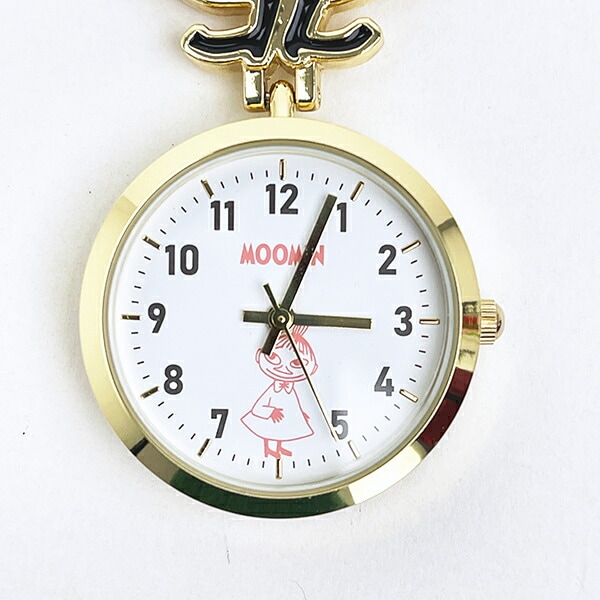 ムーミン リトルミイ キーチェーンウォッチ 時計 懐中時計 レッド MOOMIN