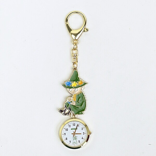 ムーミン スナフキン キーチェーンウォッチ 時計 懐中時計 MOOMIN