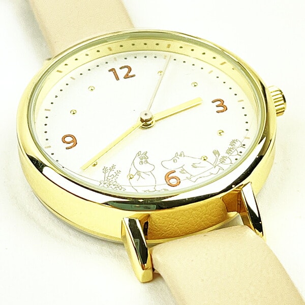 ムーミン プリントウォッチ ホワイト 時計 腕時計 MOOMIN
