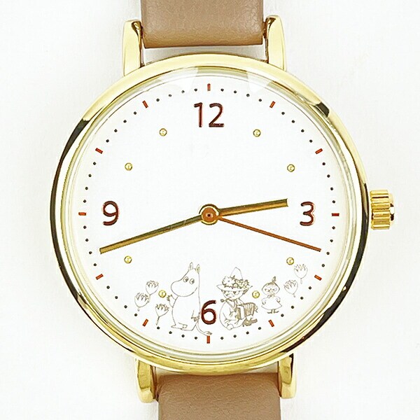 ムーミン プリントウォッチ グレー 時計 腕時計 MOOMIN