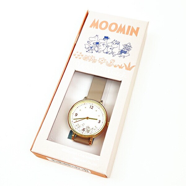 ムーミン プリントウォッチ グレー 時計 腕時計 MOOMIN