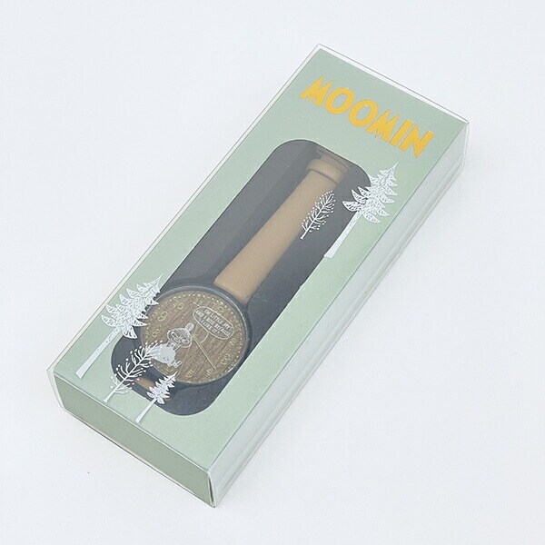 ムーミン リトルミイ ガラスプリントウォッチ キャラメル 時計 MOOMIN