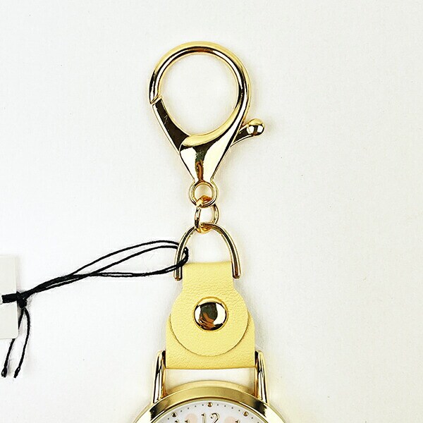 モフサンド 水彩ドットキーチェーンウォッチ えびにゃん 時計 キーホルダー  mofusand