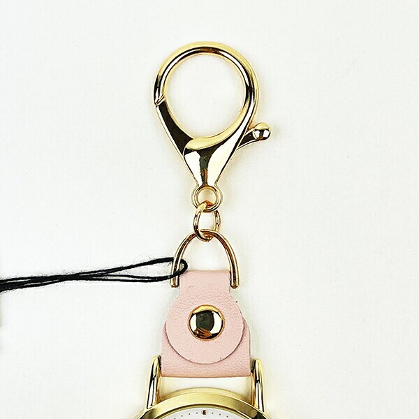 モフサンド 水彩ドットキーチェーンウォッチ うさにゃん 時計 キーホルダー  mofusand