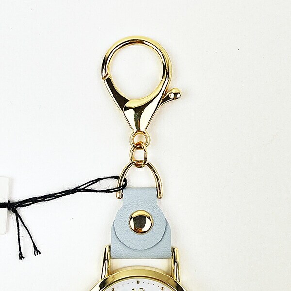 モフサンド 水彩ドットキーチェーンウォッチ サメにゃん 時計 キーホルダー  mofusand