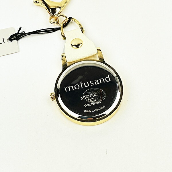 モフサンド 水彩ドットキーチェーンウォッチ サメにゃん 時計 キーホルダー  mofusand