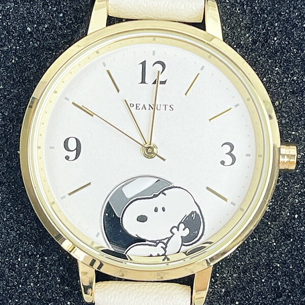 スヌーピー SNOOPY かくれんぼウォッチ 時計 腕時計  ホワイト