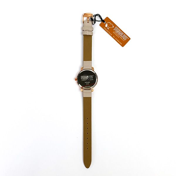 スヌーピー ラウンドウォッチ グレー 腕時計 アクセサリー