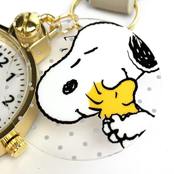 スヌーピー アクリルストラップホールウォッチ スヌーピー 時計 ストラップ