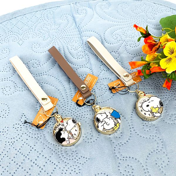 スヌーピー アクリルストラップホールウォッチ スヌーピー 時計 ストラップ