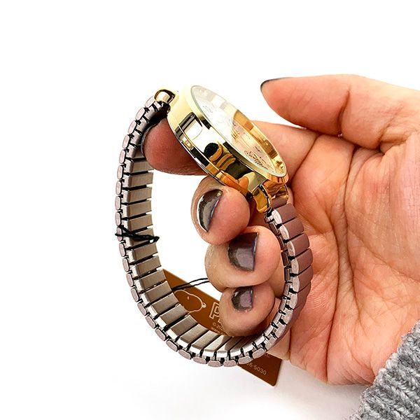 スヌーピー パールジャバラウォッチ ピンク 腕時計 ピンク日本製