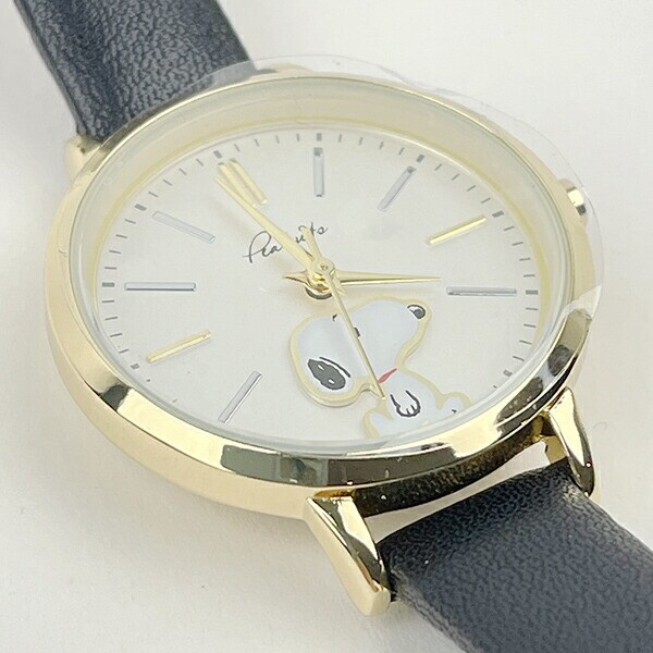 スヌーピー 2レイヤーウォッチ ブラック 時計 腕時計 SNOOPY