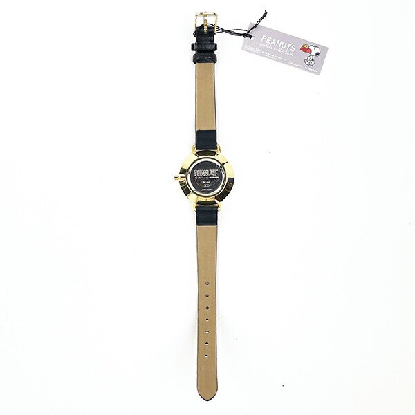 スヌーピー 2レイヤーウォッチ ブラック 時計 腕時計 SNOOPY