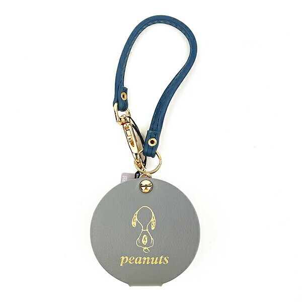 スヌーピー ルーペ付きハンドウォッチ グレー 時計 SNOOPY