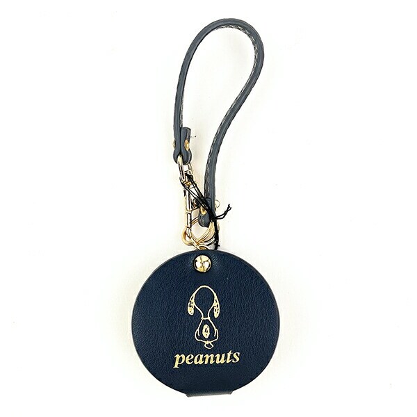 スヌーピー ルーペ付きハンドウォッチ ネイビー 時計 SNOOPY