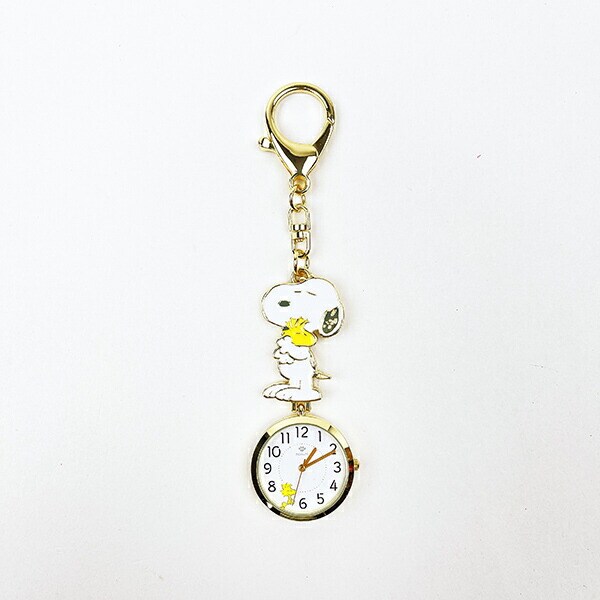スヌーピー キーチャームウォッチ ウッドストック 時計 キーホルダー  SNOOPY