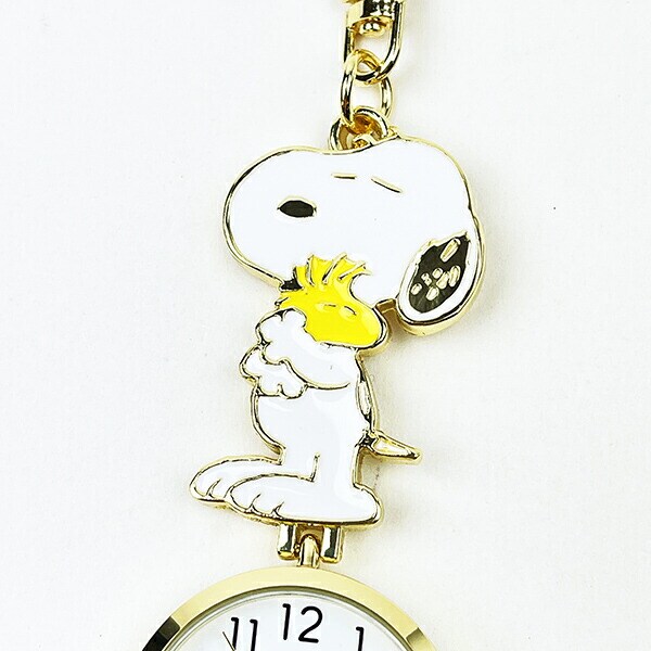 スヌーピー キーチャームウォッチ ウッドストック 時計 キーホルダー  SNOOPY