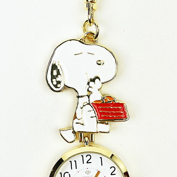 スヌーピー キーチャームウォッチ ごはん 時計 キーホルダー  SNOOPY