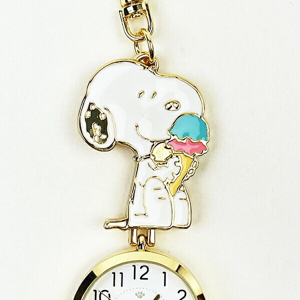 スヌーピー キーチャームウォッチ アイス 時計 キーホルダー  SNOOPY