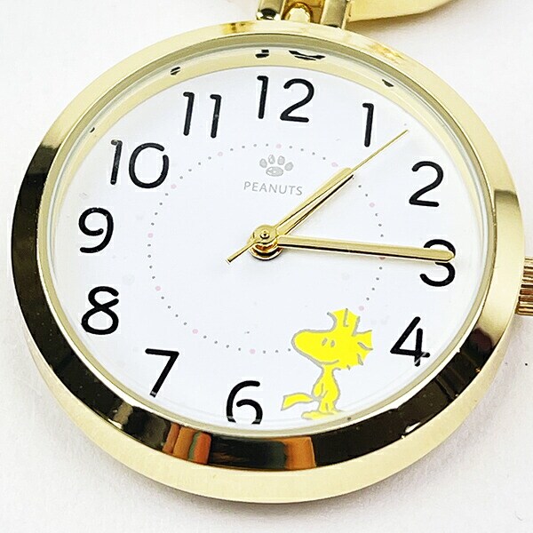 スヌーピー キーチャームウォッチ お花 時計 キーホルダー  SNOOPY