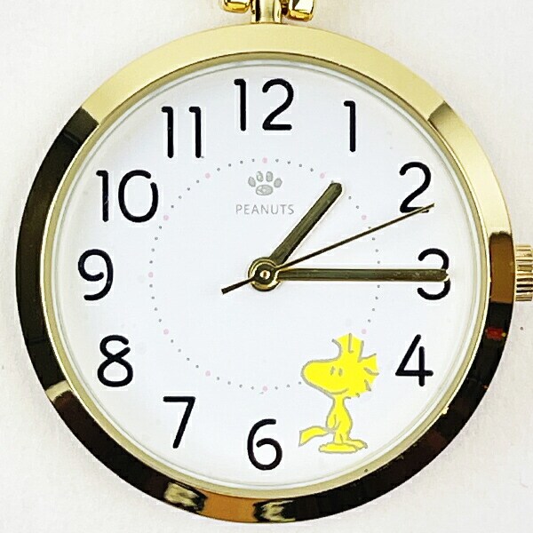 スヌーピー キーチャームウォッチ お花 時計 キーホルダー  SNOOPY