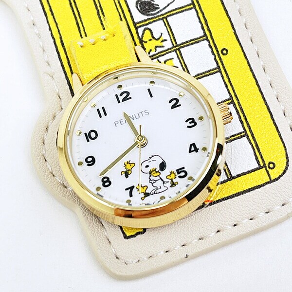 スヌーピー ダイカットチャームウォッチ ホワイト 時計 SNOOPY