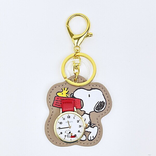 スヌーピー ダイカットチャームウォッチ グレー 時計 SNOOPY
