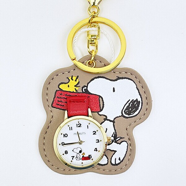 スヌーピー ダイカットチャームウォッチ グレー 時計 SNOOPY