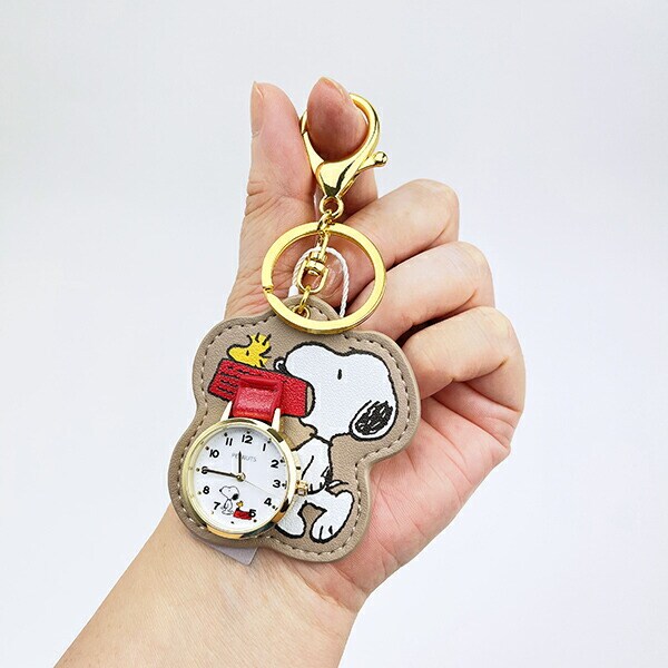 スヌーピー ダイカットチャームウォッチ グレー 時計 SNOOPY