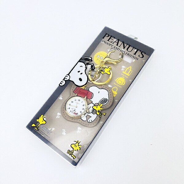 スヌーピー ダイカットチャームウォッチ グレー 時計 SNOOPY