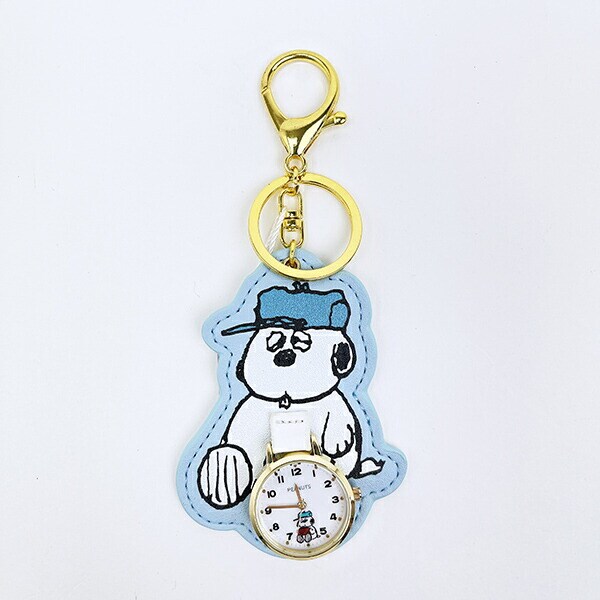 スヌーピー オラフ ダイカットチャームウォッチ ライトブルー 時計 SNOOPY
